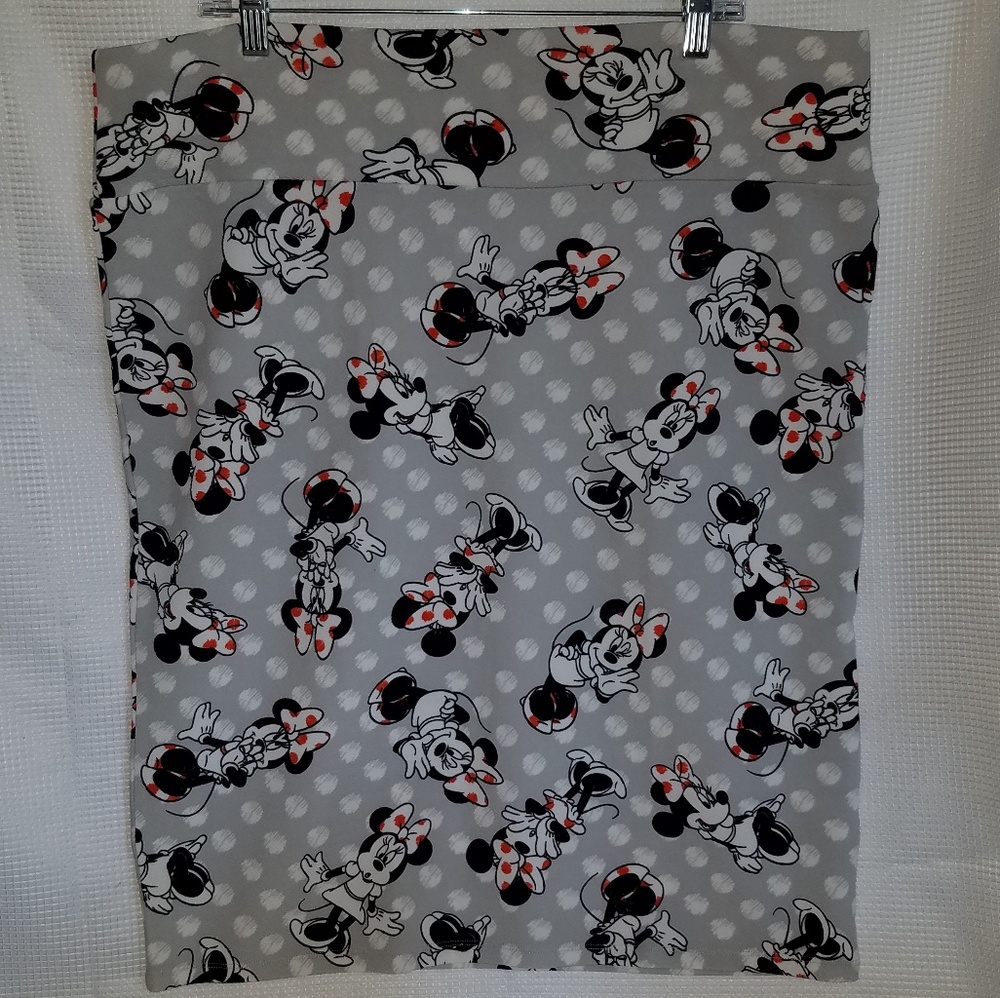 LuLaRoe Disney Minnie Mouse Cassie Skirt
